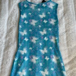 NWT Butterfly mini dress